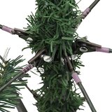 vidaXL Umjetno zložljivo božićno drevo s stožci Zelena 150 cm | Shoptok.si