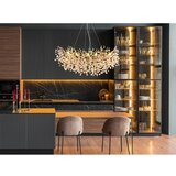 Globo 64138H3G - Luster na sajli QUEENA 10xE14/40W/230V zlatna | Eponuda.com