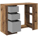  Stol s ladicama Staro drvo 100 x 40 x 75 cm Konstruirano drvo | Eponuda.ba
