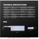Fantech tastatura wired magnetic gaming MK922 atom HE68 pro mori crna (emerald switch) | Eponuda.com