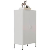 MID.YOU Visoka Komoda Flokas M, Bela | Shoptok.si