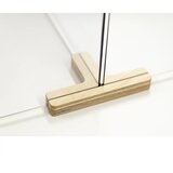SMIT VISUAL Talni spojnik za prozorne predelne stene, oblika črke T, 3-smerna izvedba, DxŠxV 200 x 120 x 30 mm, od 5 kosov | Shoptok.si