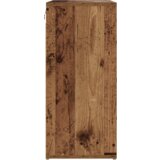 vidaXL ormar za cipele staro drvo 52.5 x 30 x 50 cm konstruirano drvo | shoptok.hr