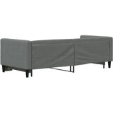  Dnevni krevet na razvlačenje bez madraca tamnosivi 80x200 cm | shoptok.hr