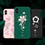  Petal ovitek za iPhone XS Max, okrašen z originalnimi kristali Swarovski - roza | Shoptok.si