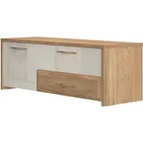 tv sto TV135-1K2F/GL - kolekcija gala - pacifik orah/bež lak - 135x48x46 cm