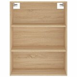  Visoka komoda hrasta sonome 69,5x34x180cm od konstruiranog drva Slike