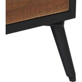  Klubska mizica 90x50x41 cm trdna predelana tikovina, (21008125) | Shoptok.si