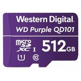 Western Digital PURPLE microSD XC 512GB spominska kartica QD101 | Shoptok.si