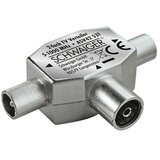 SCHWAIGER Delilnik signala TV (2-krat, 1 x IEC vtičnica, 2 x IEC vtič, 5 - 1.000 MHz, 5 dB) | Shoptok.si