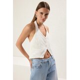 TRENDYOLMILLA Ženski prsluk TWOSS25YE00088, Beli Cene
