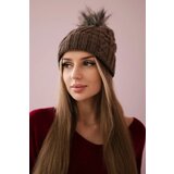 Kesi Cap with fleece Warkocz K226 mocca | Shoptok.si
