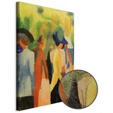  Slika - August Macke – Walker under trees (Walker in the park) 40x60 Premium Print | shoptok.hr