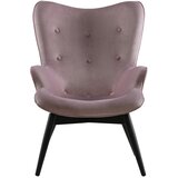 Livetastic FOTELJ, roza tekstil | Shoptok.si