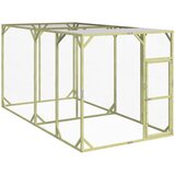vidaXL Kokošinjac 200x400x200 cm od impregnirane masivne borovine | shoptok.hr