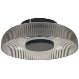  ITALUX WL-36482-GR-LED Plafonsko svetlo PASSO LED/8W/230V 3000K prečnik 25 cm dimljeno staklo, crna | Eponuda.com