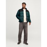 Jack & Jones Zimska jakna 'JJMOON' smaragdno zelena / crna | shoptok.hr