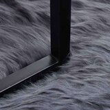  Lažni Ovčji Tepih Antracit 200 x 200 cm Poliester | shoptok.hr
