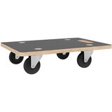  Transportna kolica 2 kom pravokutna 60 x 40 x 11,5 cm 250 kg | shoptok.hr