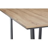Cantus JEDILNA MIZA, črna, hrast artisan | Shoptok.si