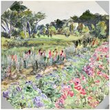  Slika na platnu Cvjetna livada 80x80cm | shoptok.hr