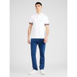 Tommy Hilfiger MONOTYPE FLAG CUFF SLIM FIT POLO Bijela | shoptok.hr
