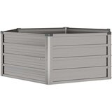  Povišena vrtna gredica boja hrđe 129x129x45 cm čelik COR-TEN | shoptok.hr