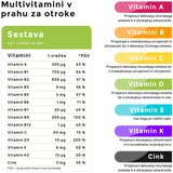 Malinca multivitamini v prahu brez okusa za otroke Cene