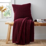 Catherine Lansfield Crvena deka od mikropliša 130x170 cm Velvet Boucle – | shoptok.hr