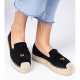 D/CEO marka niezdefiniowana Black thick-soled espadrilles Elviola | Eponuda.ba