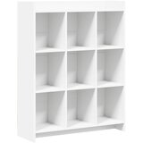 vidaXL Police za knjige Bijela 87 5 x 30 x 111 cm Konstruirano drvo - Bijela 87 5 cm | shoptok.hr
