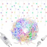 springos Višebojna Zavesa s Kapljicama - 300 LED, 12m | shoptok.hr