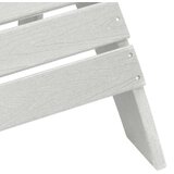  Adirondack stolica Bijelo 82 x 74 x 92 cm HDPE | Eponuda.com