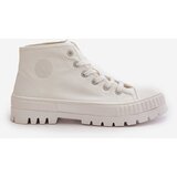Big Star Women's sneakers with ankle choke Big Star white | shoptok.hr