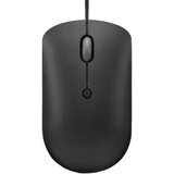 Lenovo miš 400 usb-c compact / žični / raven black Cene