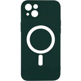AVIZAR Ovitek MagSafe za iPhone 14 Plus Soft Touch Mate Raised Edges zelena, (20575189) Cene