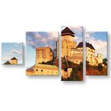  Slike na platnu 4-delne SLOVAŠKA SK025E40 (moderne slike na) | Shoptok.si