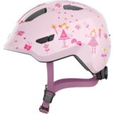 Abus Dečija kaciga za bicikl Smiley 3.0, Rose Princess, Veličina M, Roze Cene