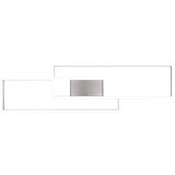  LED stropna svjetiljka s daljinskim upravljačem/s mogućnosti zatamnjivanja u srebrnoj boji 28x100 cm Albany – | shoptok.hr