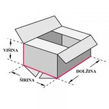  Kartonske kutije 384x234x168mm, jake - 1/1 | shoptok.hr