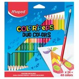 Maped Drvene bojice - COLOR PEPS Duo 24/48 | Eponuda.com