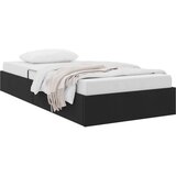  Ottomanska Okvir za krevet s pohranom s pohranom Baršun - Crna 90 x 190 cm | shoptok.hr