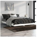 vidaXL Posteljni okvir be 135x190 cm inzenirski les Cene