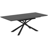 Raztegljiva jedilna miza z dodatno ploščo s keramično ploščo 90x160 cm Theone –