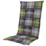 Madison Blazina za stol z visokim naslonom Patchy olive (123 x 50 x 7 cm, Siva in zelena) Cene