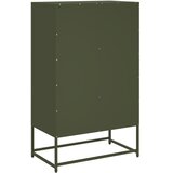  Visoka komoda maslinastozeleni 67 x 39 x 111,5 cm od čelika | shoptok.hr