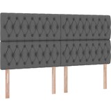  Krevet s od storage Tamno siva 180 x 200 cm Lažna koža | shoptok.hr