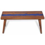  Stolić za kavu od tikovine i smole 100 x 50 x 40 cm | shoptok.hr
