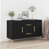  Kreveta Crni hrast 100 x 36 x 60 cm Konstruirano drvo | shoptok.hr