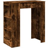 vidaXL Barski stol s držačima boja hrasta 95x47x103,5 cm drveni | shoptok.hr